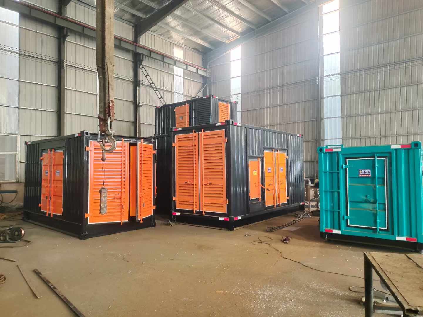 都安500kw柴油发电机组可以带动多少功率设备？
